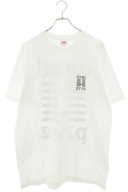 SUPREME 19AW Dead Prez Logo Print Tee White Size L