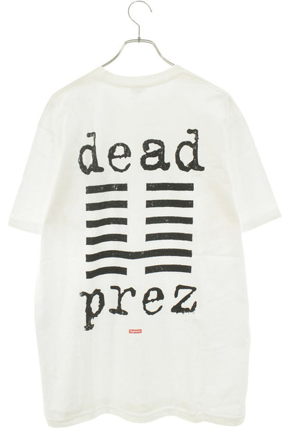SUPREME 19AW Dead Prez Logo Print Tee White Size L