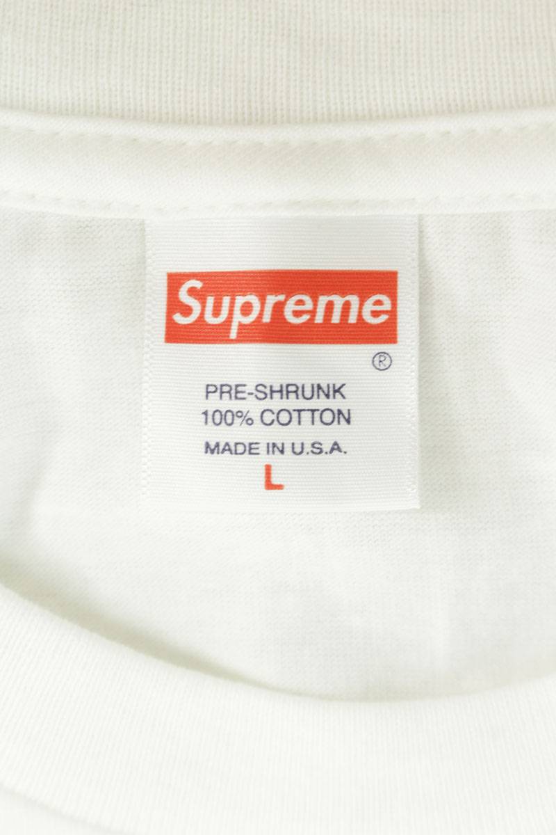 SUPREME 19AW Dead Prez Logo Print Tee White Size L