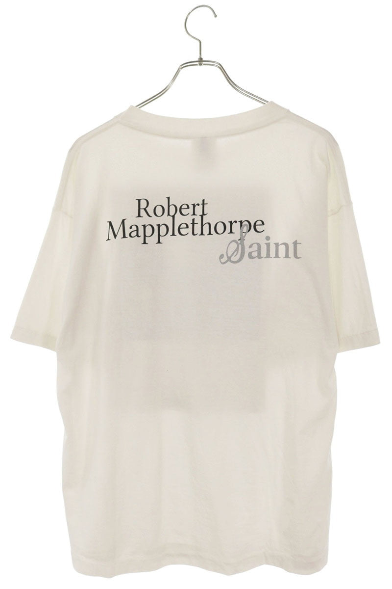 SAINT MICHAEL Robert Mapplethorpe Print T-Shirt Size L