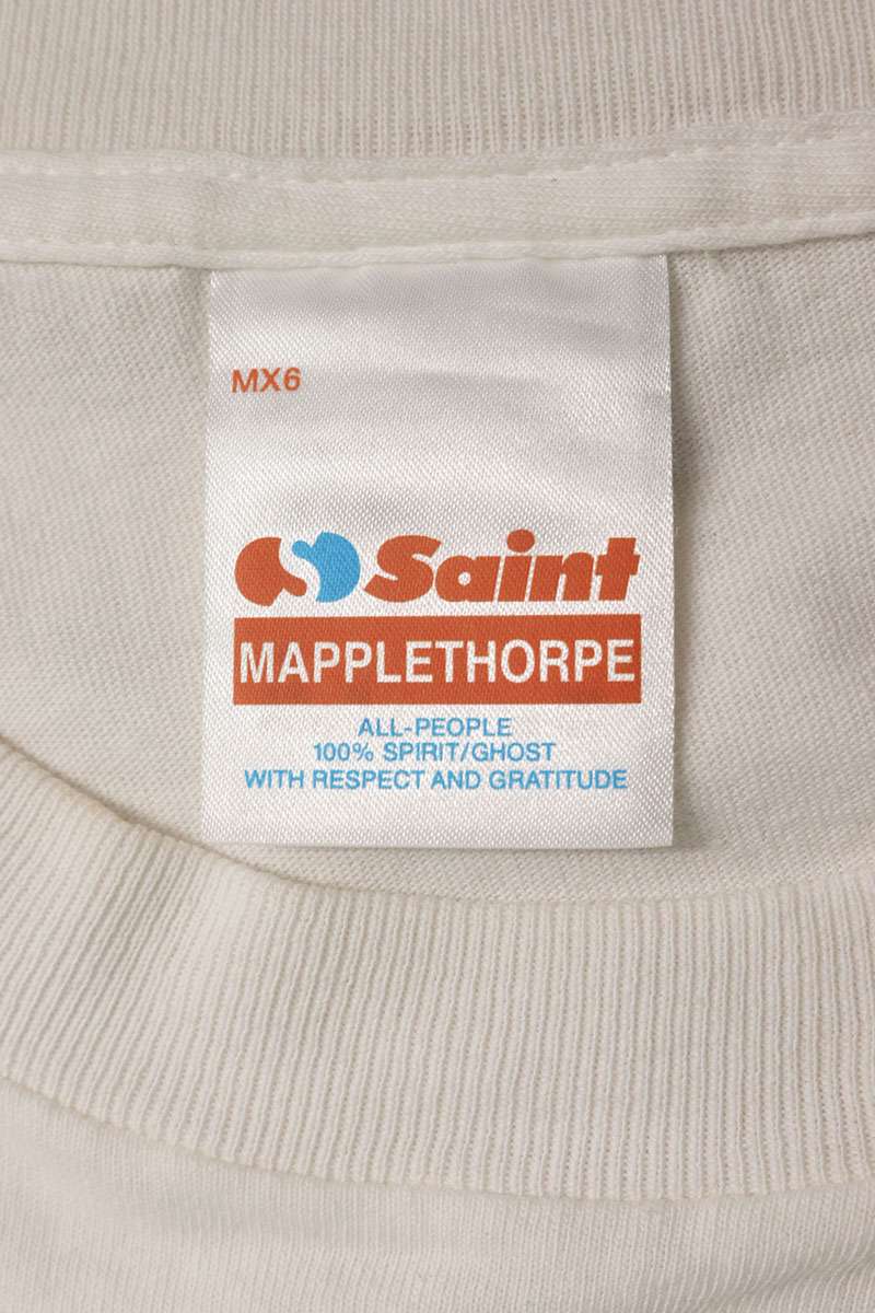 SAINT MICHAEL Robert Mapplethorpe Print T-Shirt Size L