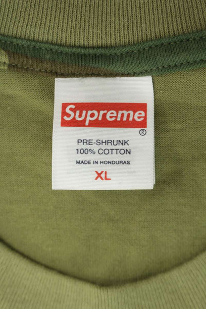 SUPREME 25AW Target Tee Logo Camo T-Shirt Size XL