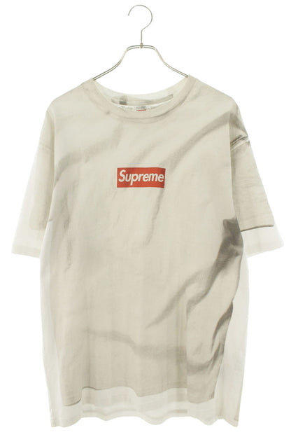 SUPREME x MM6 Box Logo Transfer Print Cotton Tee Size L