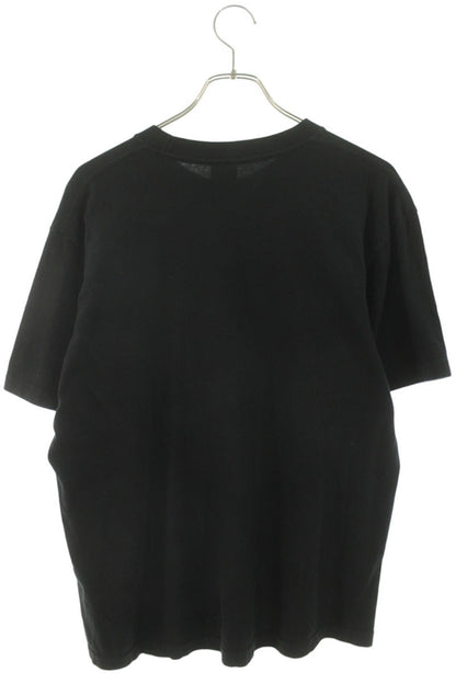 SUPREME x Burberry Box Logo Print Cotton Tee Black Size M