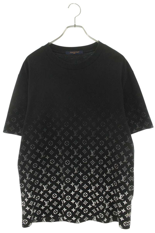 LOUISVUITTON 23SS Monogram Gradient Tee Black White Size XL