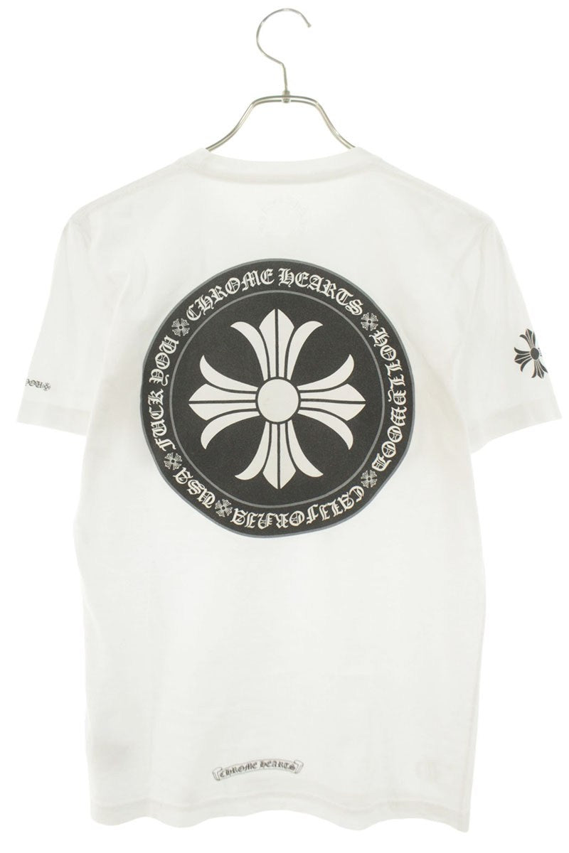 Chrome Hearts CH Plus Print Cotton Tee White Size S