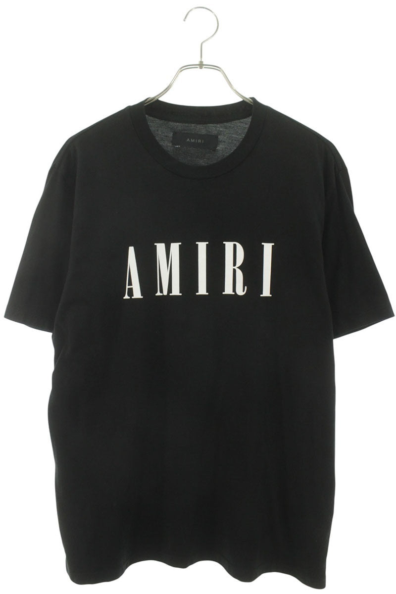 AMIRI Black Logo Print Cotton T-Shirt Size S