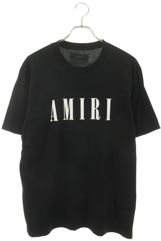 AMIRI Black Logo Print Cotton T-Shirt Size S