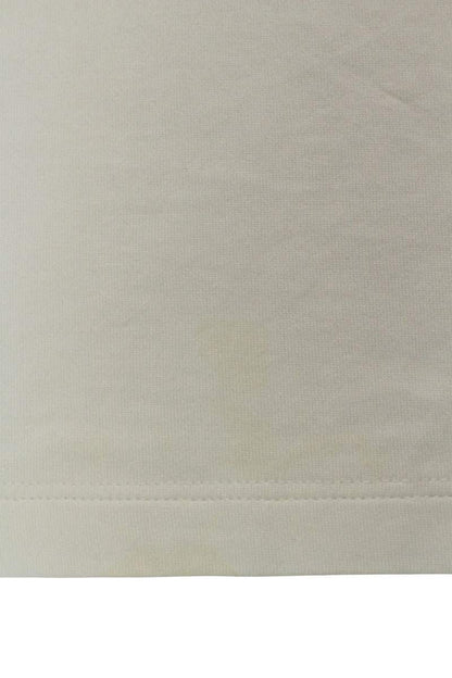 CELINE White Cotton Logo Print Loose Fit T-Shirt Size XXL