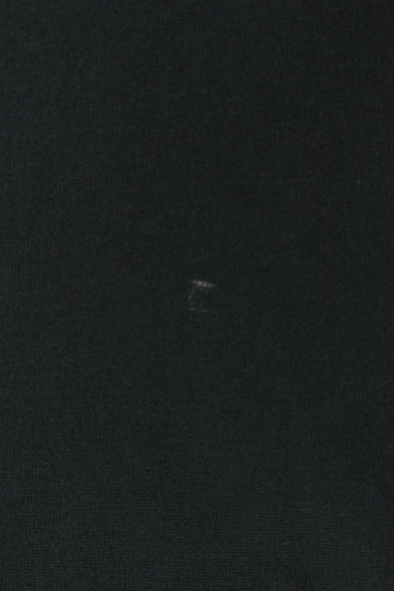 PRADA Black Cotton Triangle Logo Patch T-Shirt Size L