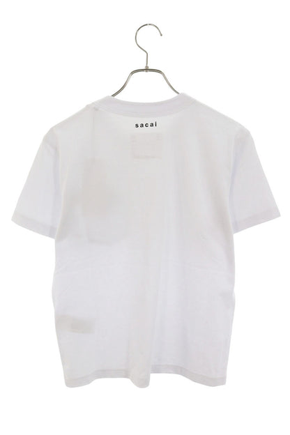 Sacai Studded Cotton T-Shirt Multi Size XS