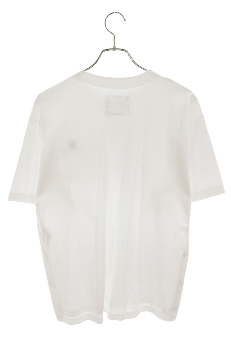 Sacai Cotton Jersey T-Shirt White Size S