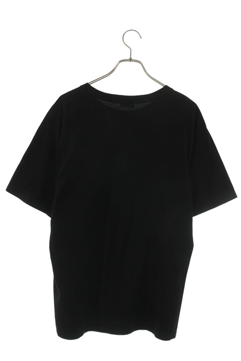 CELINE Black Cotton "I AM THE BOY" Print T-Shirt Size S