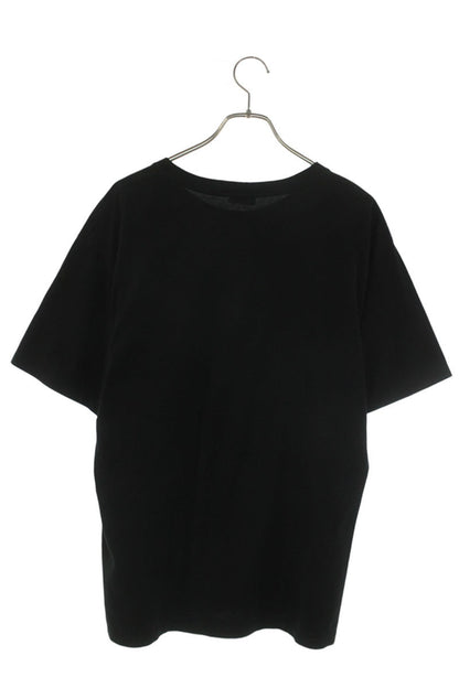 CELINE Black Cotton "I AM THE BOY" Print T-Shirt Size S