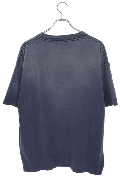 SAINT MICHAEL x A BATHING APE LV Print T-Shirt Blue Size L
