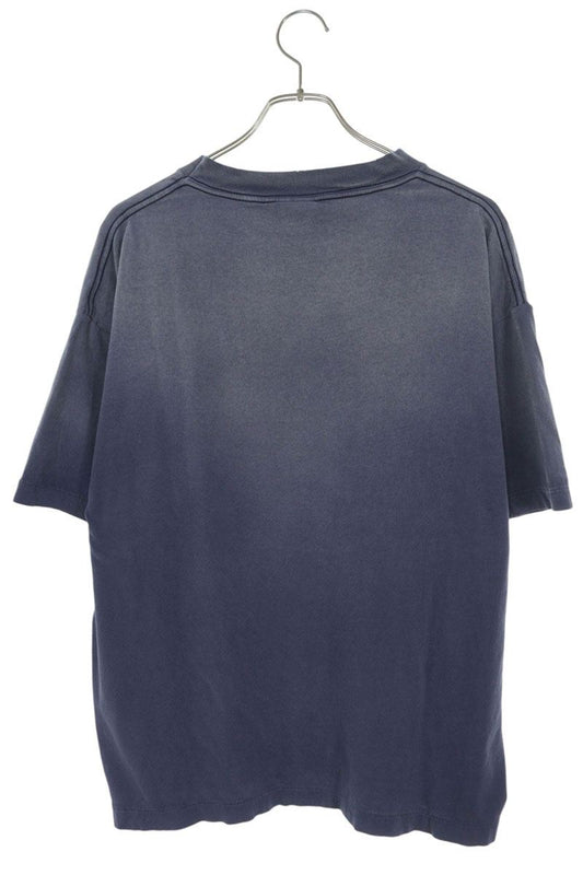 SAINT MICHAEL x A BATHING APE LV Print T-Shirt Blue Size L