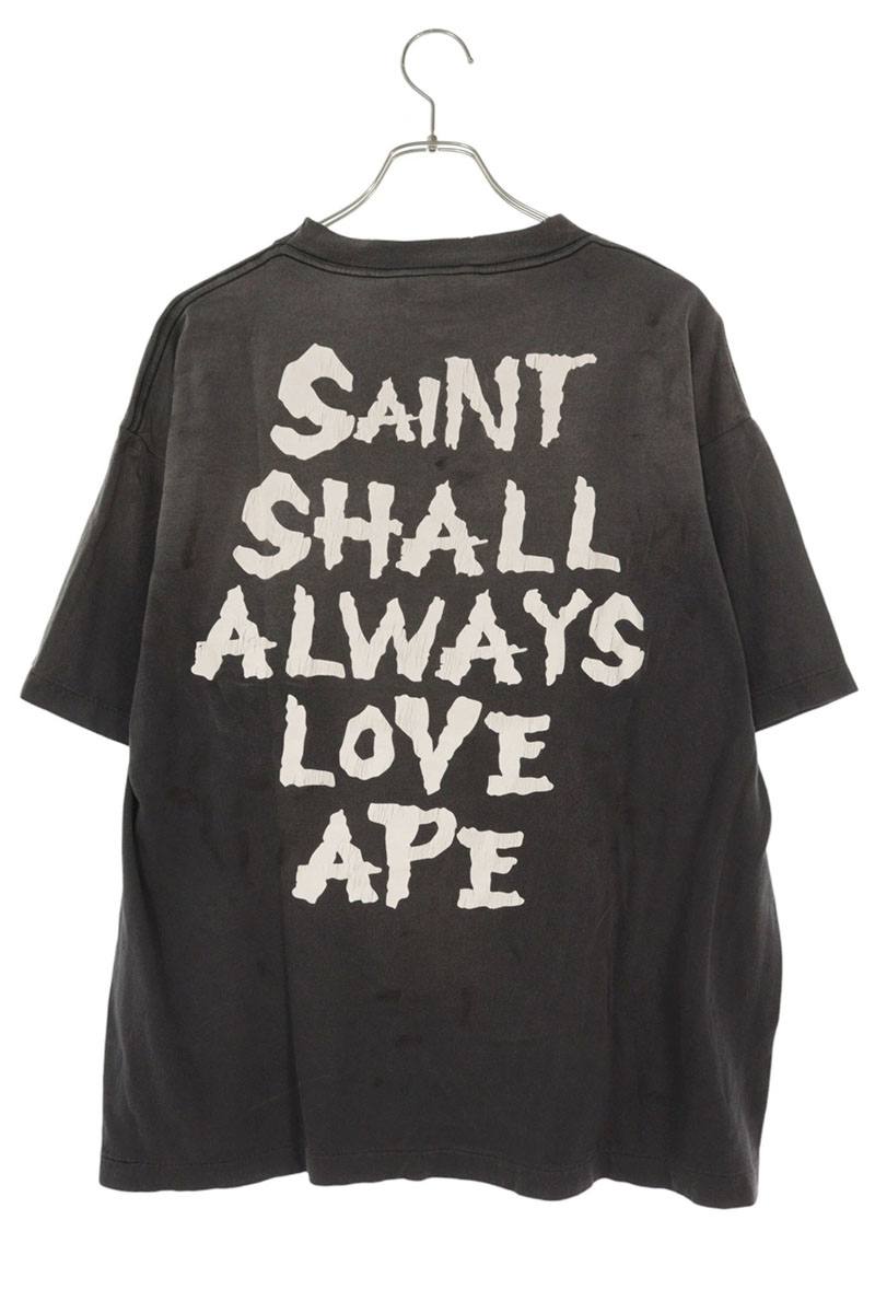 SAINT MICHAEL x A BATHING APE 26SS "ALWAYS LOVE" Size L
