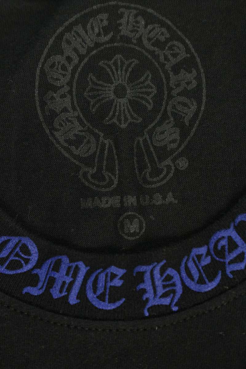 Chrome Hearts Neck Logo Print T-Shirt Multi Size M