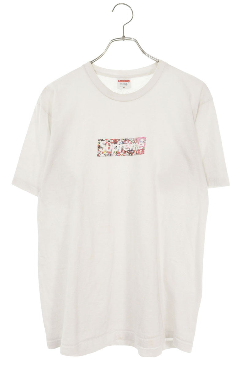 SUPREME 20SS x Murakami Takashi Box Logo Tee White Size M