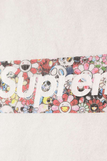 SUPREME 20SS x Murakami Takashi Box Logo Tee White Size M