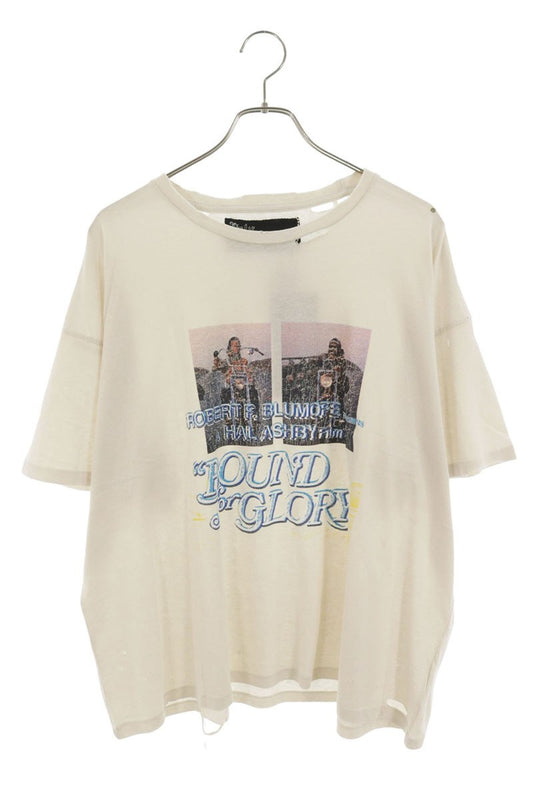 Paly Hollywood SS26 BOUND GLORY TEE Distressed White Size XL