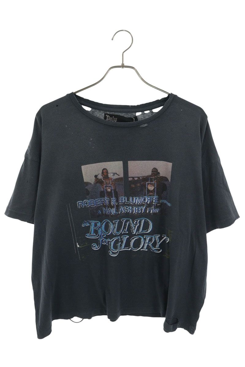 Paly Hollywood SS26 BOUND GLORY TEE Faded Black Size L