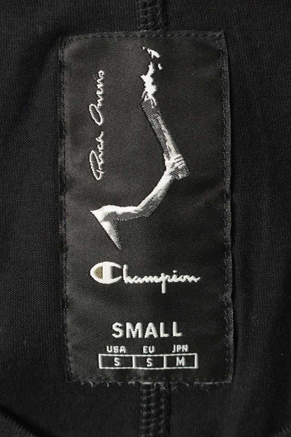 Rick Owens x Champion Front Embroidered Tommy T-Shirt Size S