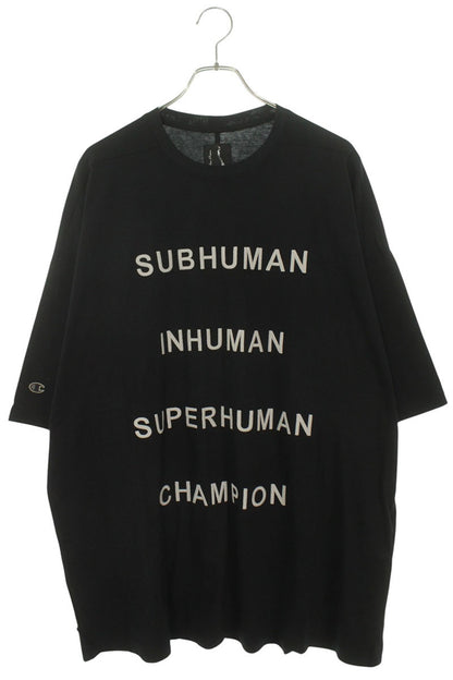 Rick Owens x Champion Front Embroidery Tommy Tee Size S