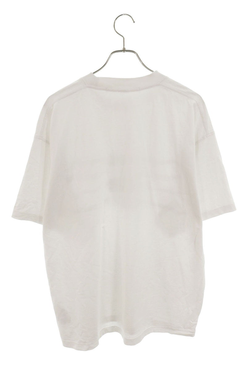 ALEXANDER WANG Chain Graphic T-Shirt White Cotton Size M
