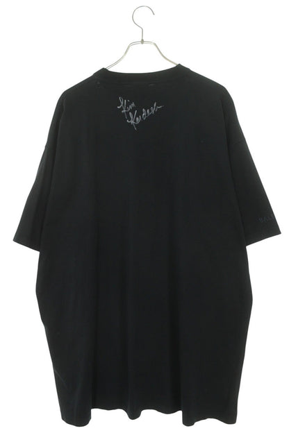 BALENCIAGA Kim K Oversized T-Shirt Black Size L