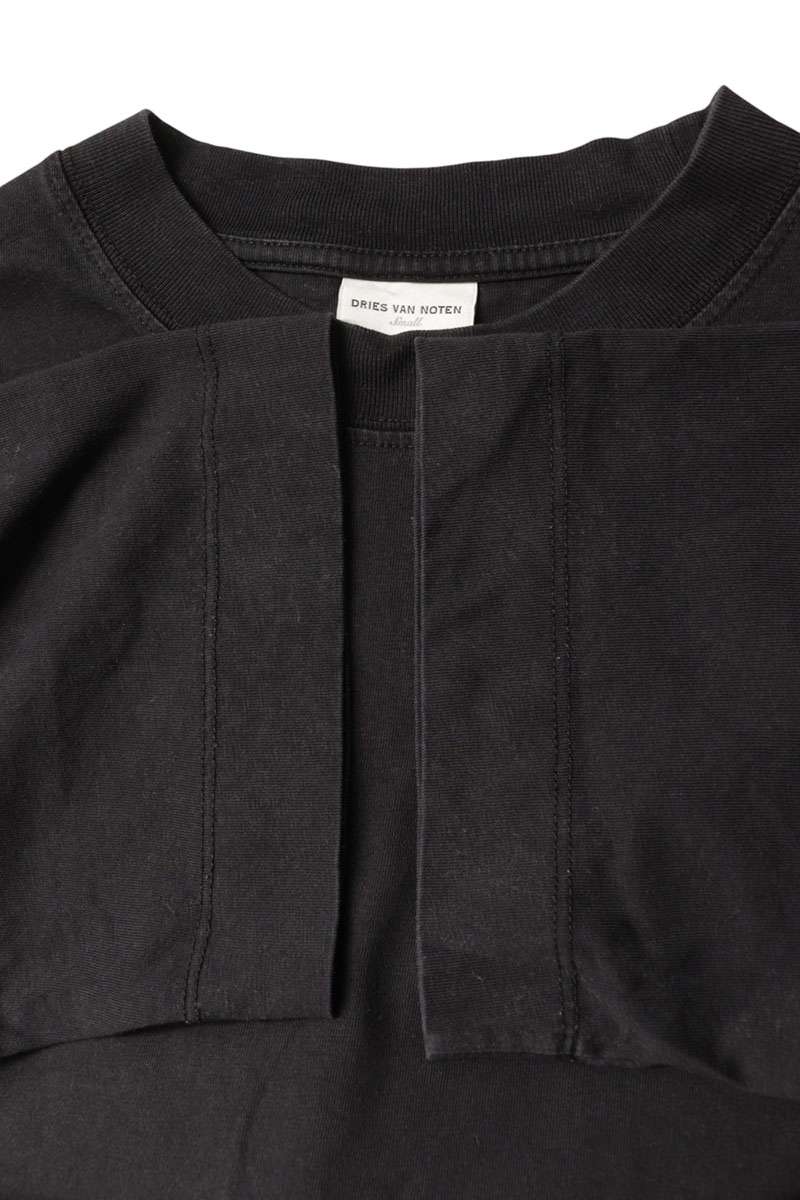 DRIES VAN NOTEN Cotton Oversized Crewneck T-Shirt Size S