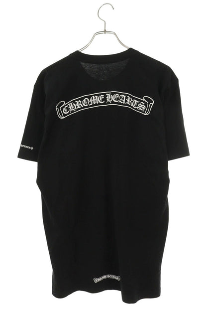 Chrome Hearts Back Scroll Label Print Tee Black Size L