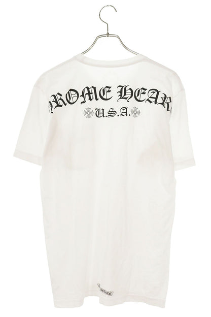Chrome Hearts Back Arch Logo Print T-Shirt White Size L