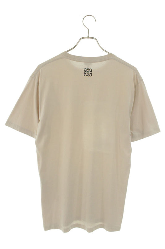 LOEWE Anagram Portrait T-shirt Beige Size XS