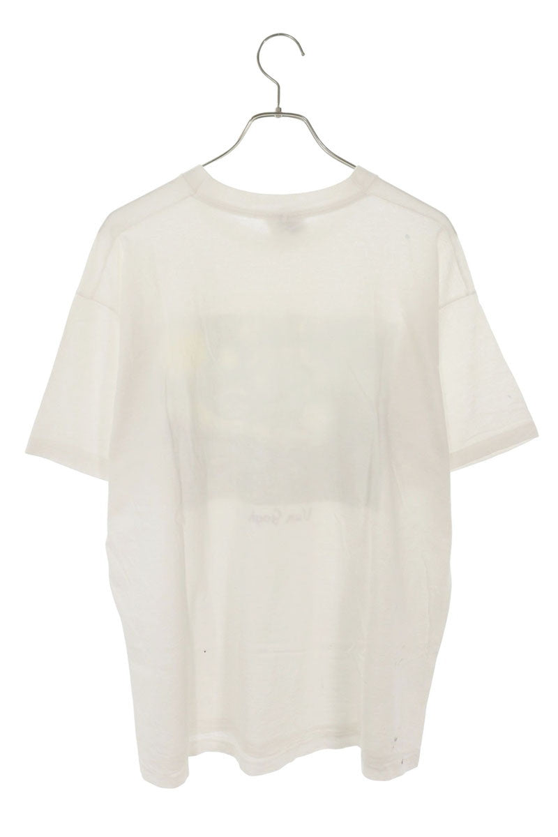 VINTAGE 90s Van Gogh Print T-shirt White Size XL
