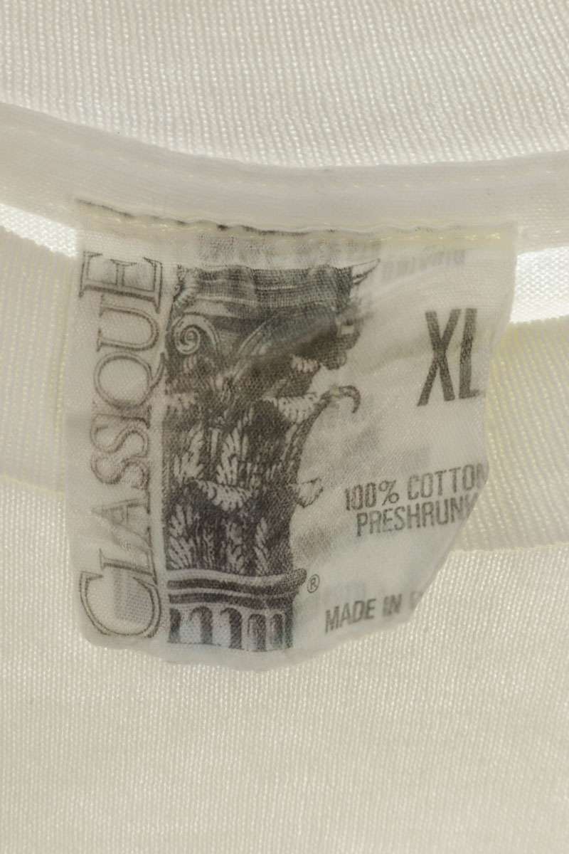 VINTAGE 90s Van Gogh Print T-shirt White Size XL