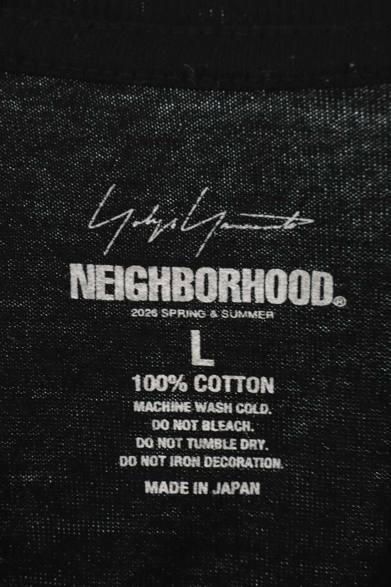 NEIGHBORHOOD x Yohji Yamamoto Logo Print T-Shirt Size L