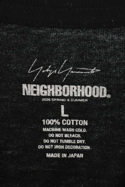 NEIGHBORHOOD x Yohji Yamamoto Logo Print T-Shirt Size L