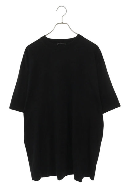 BALENCIAGA Black Oversized Cotton Tee Size XS