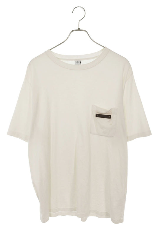 Berluti Leather Tag T-shirt White Size XL