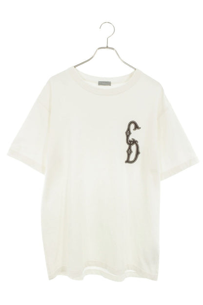 DIOR CD Logo Patch T-shirt White Size L