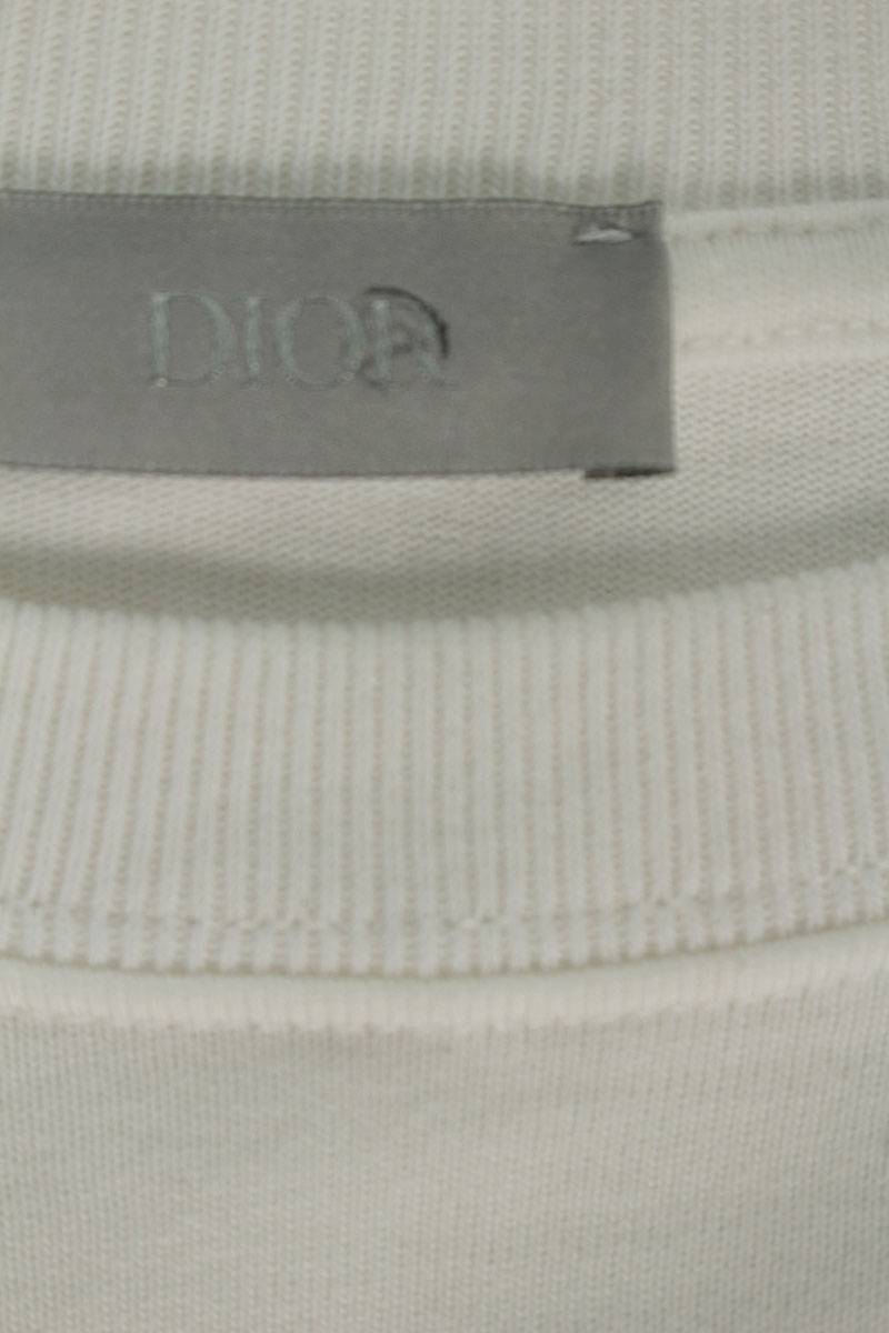 DIOR CD Logo Patch T-shirt White Size L