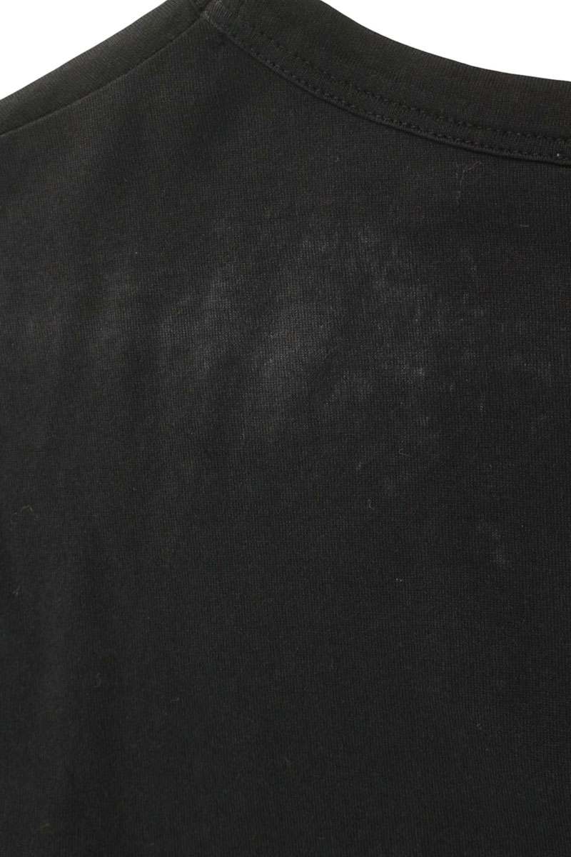 DIOR Double Name Logo Patch T-Shirt Black Size S
