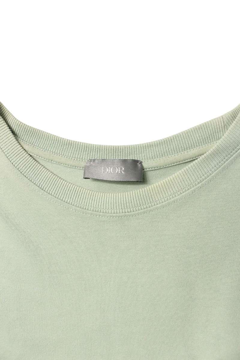 DIOR CD Icon T-Shirt Light Green Size M