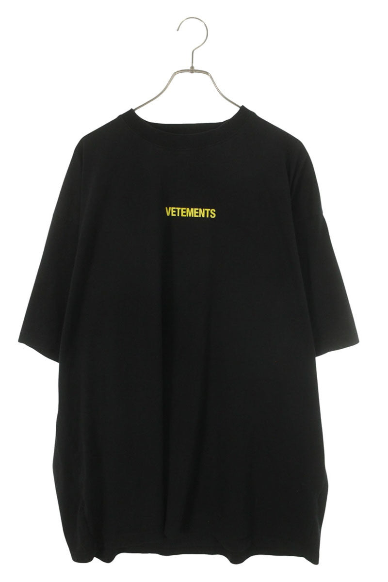 VETEMENTS 22SS Logo Barcode Tag Print Tee Multi Size XL
