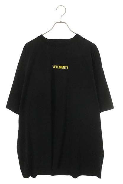 VETEMENTS 22SS Logo Barcode Tag Print Tee Multi Size XL