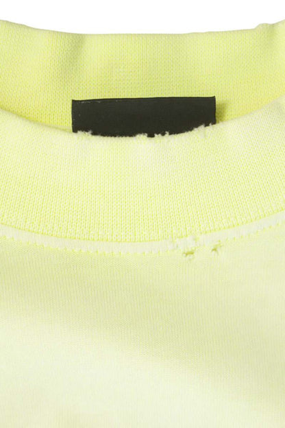 BALENCIAGA Tape Logo T-shirt Yellow Size S