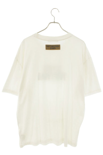 LOUISVUITTON 23AW Embroidered Beads Logo T-shirt Size 4L