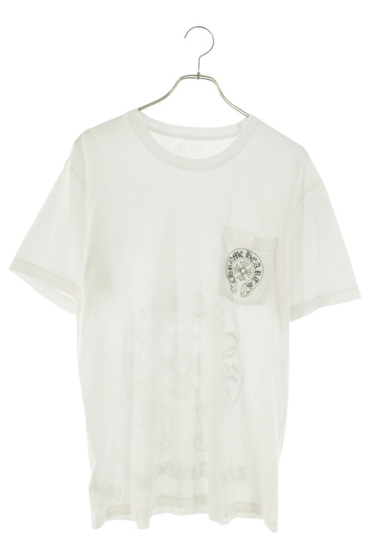 Chrome Hearts LA Ltd. Back Horseshoe Tee White/Black Size L
