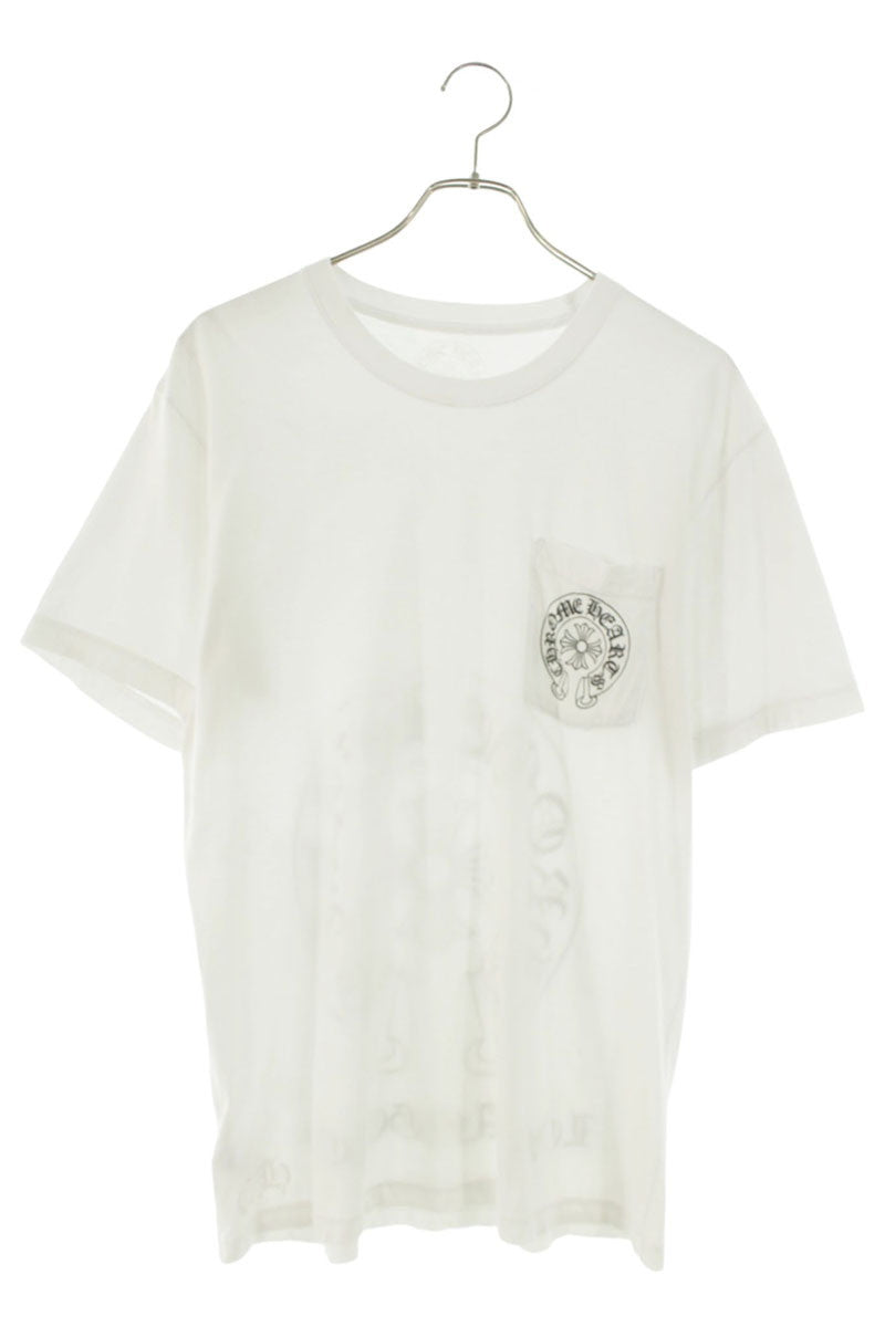 Chrome Hearts LA Ltd. Back Horseshoe Tee White/Black Size L